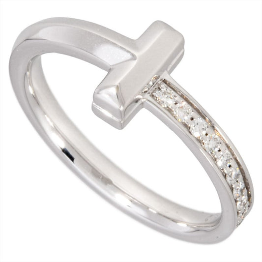 Tiffany & Co Tiffany & Co T One Narrow Ring Diamond 008ct Approx 125 18K White