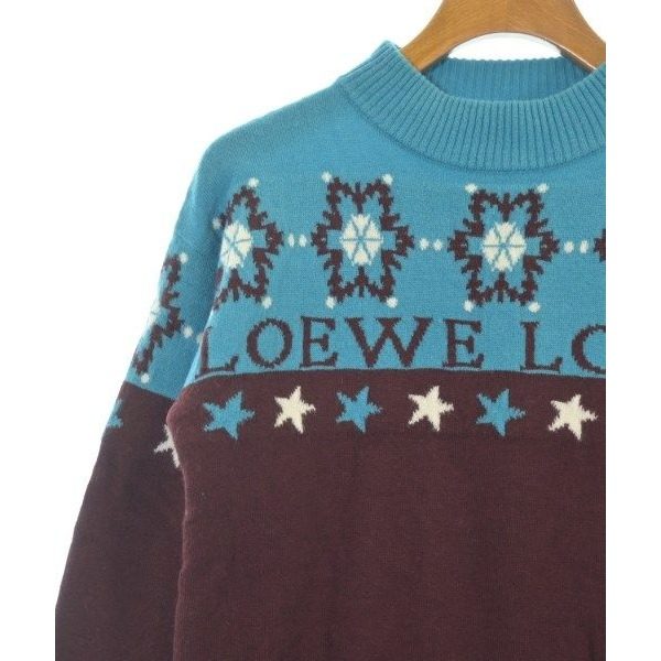 Loewe Knit Sweater Blue — view 4