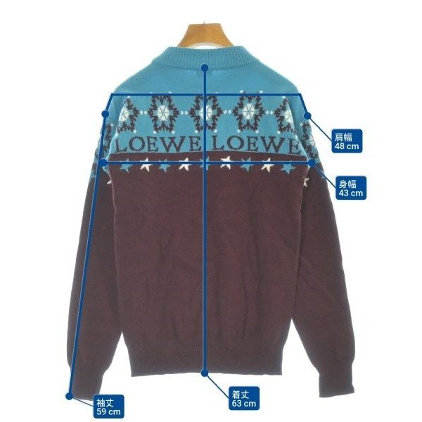 Loewe Knit Sweater Blue — view 6