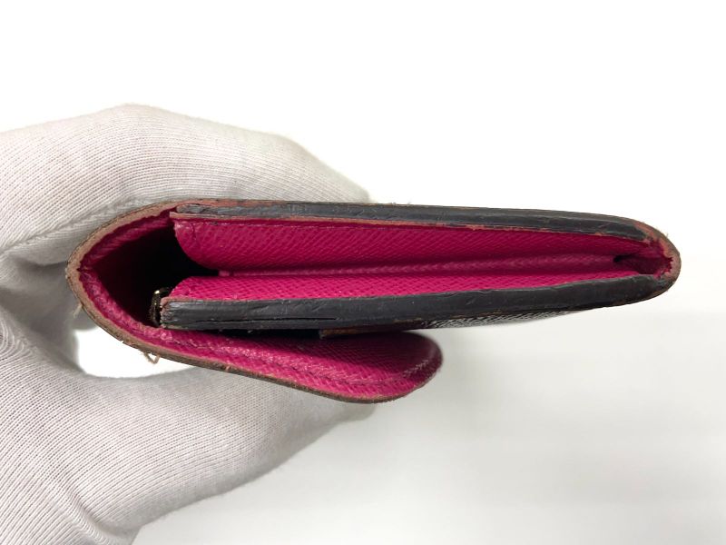 Louis Vuitton Monogram Portefeuille Emilie Zipper Long Wallet M41943 Brown ×