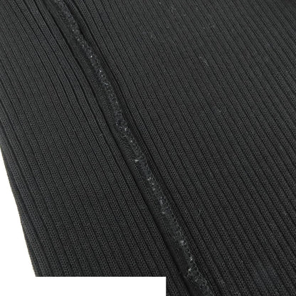 Chanel 99P Tank Top Black Cotton Rib Knit 40 — view 4