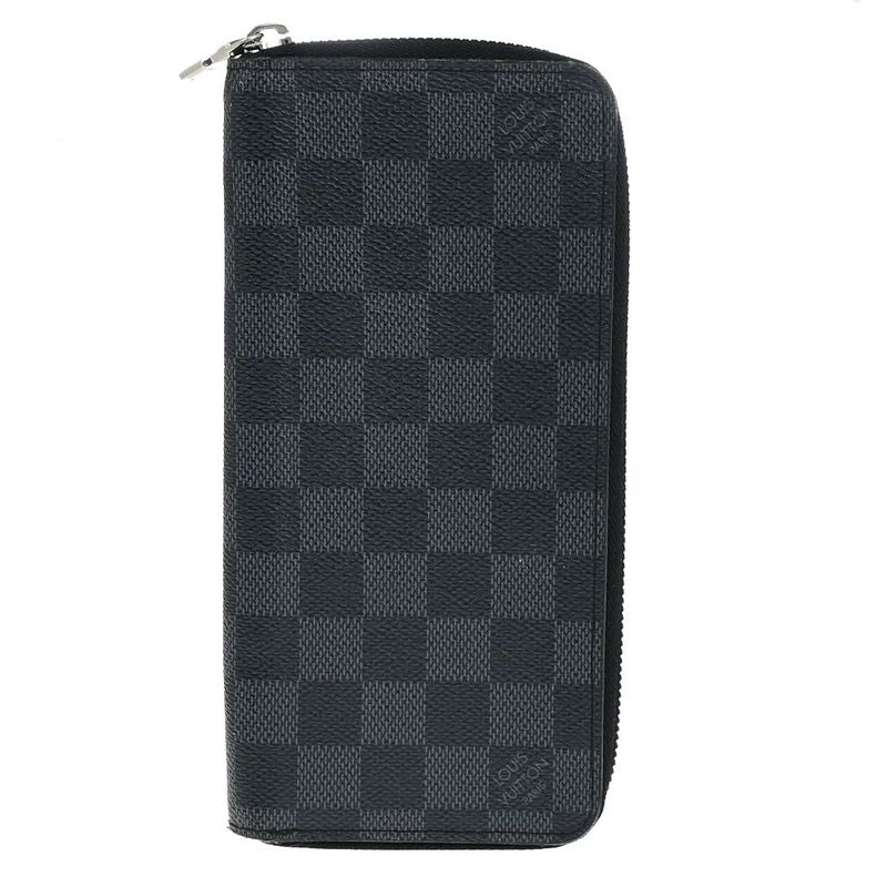 Louis Vuitton Long Zippy Wallet Vertical Damier 86ka436