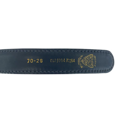 Gucci Vintage Interlocking Old Gucci 70cm (2756in)28" Navy 037 084 0054 Belt