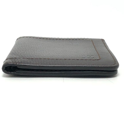 Louis Vuitton Bifold Wallet Leather Cafe