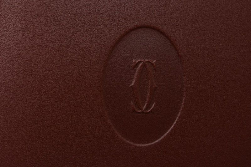 Cartier Fold Wallet Vintage Cartier Men's Must De Cartier Bordeaux 73184192