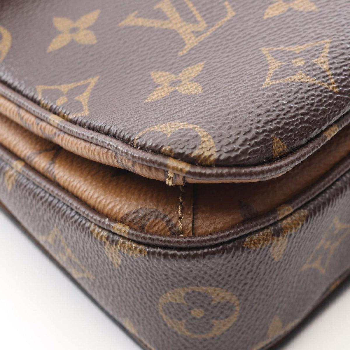 Louis Vuitton Handbag Pochette Metis MM Canvas Leather — view 6