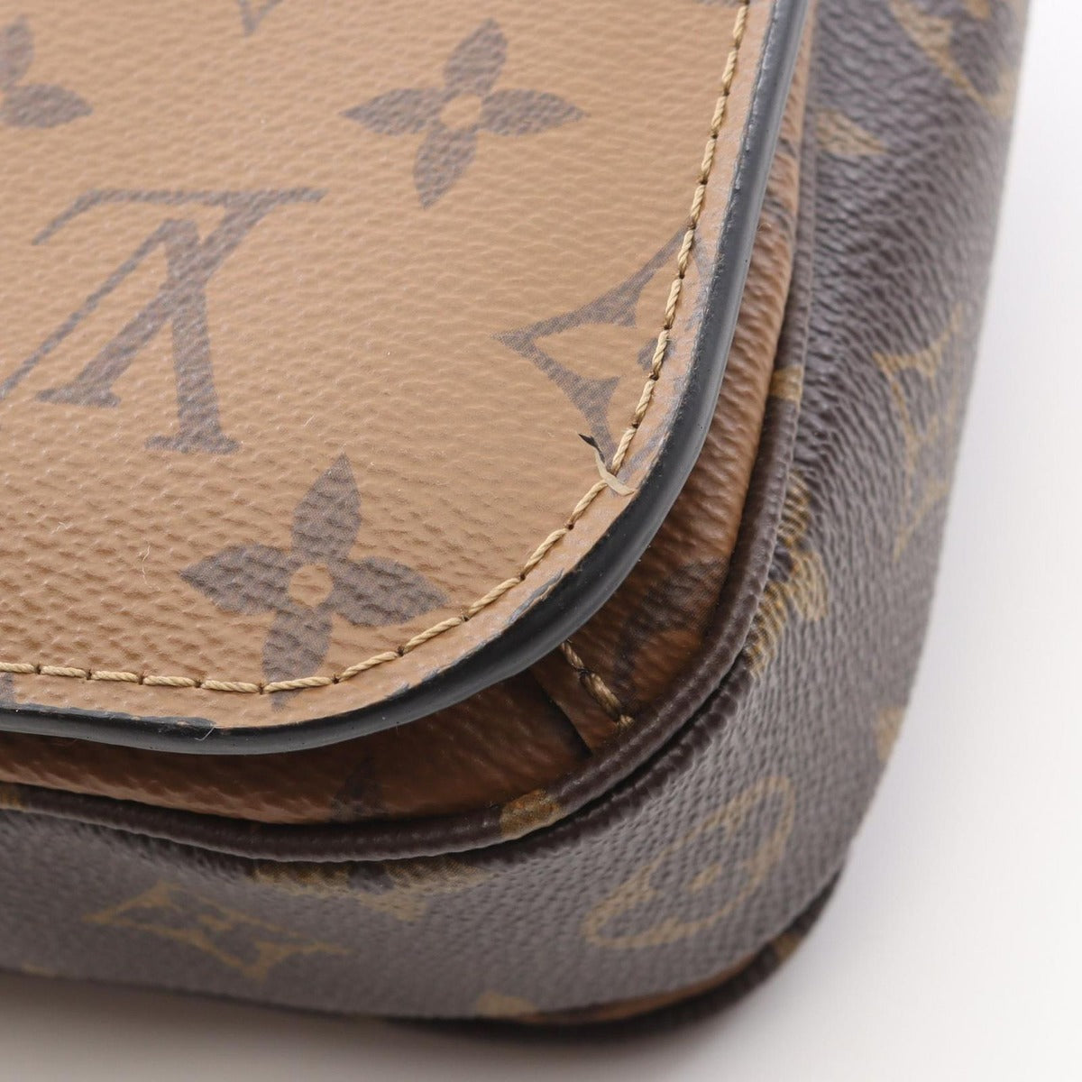 Louis Vuitton Handbag Pochette Metis MM Canvas Leather — view 7