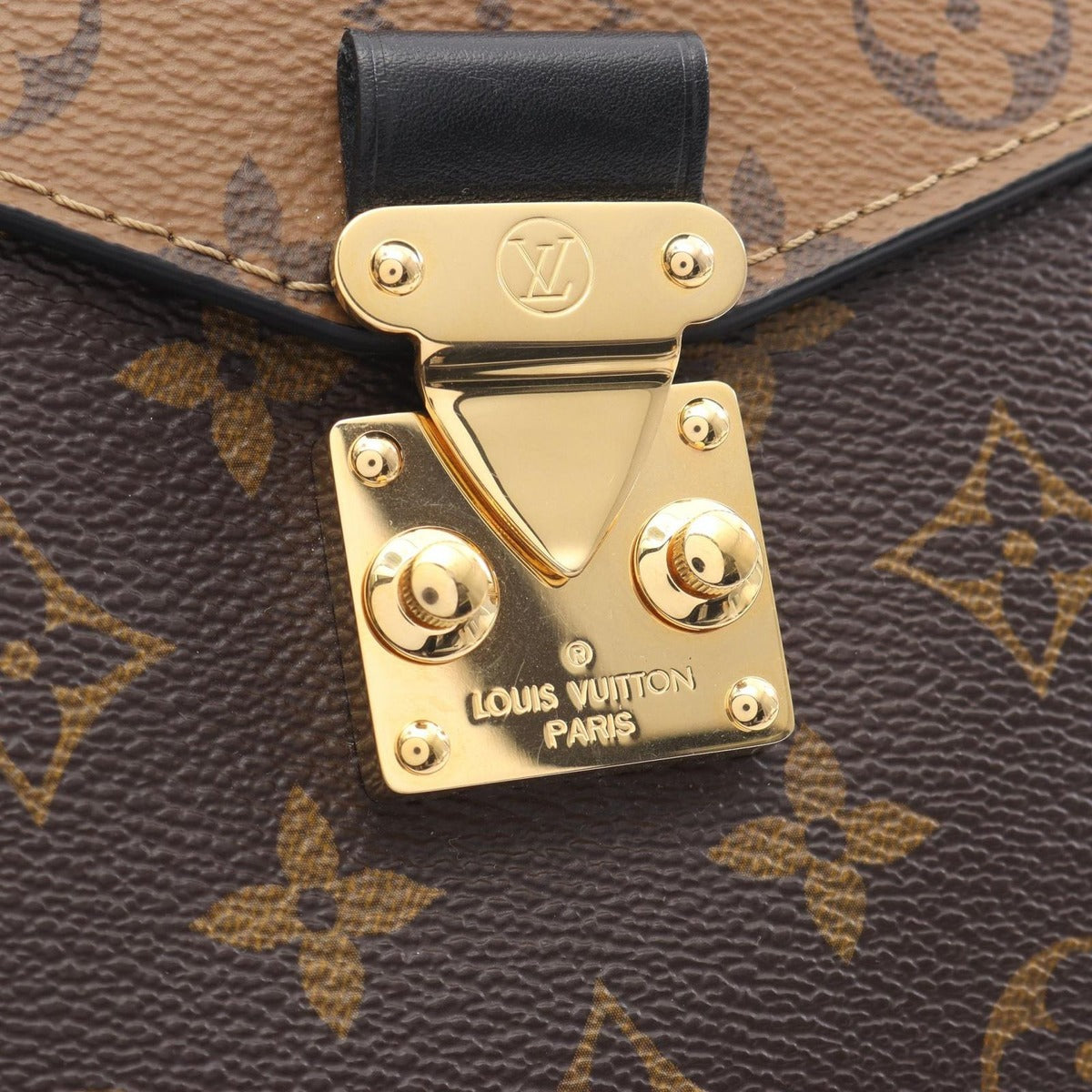Louis Vuitton Handbag Pochette Metis MM Canvas Leather — view 8