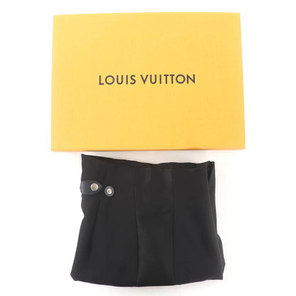 Louis Vuitton Leather Strap Wool Tuxedo Cigarette Pants Slacks — view 2