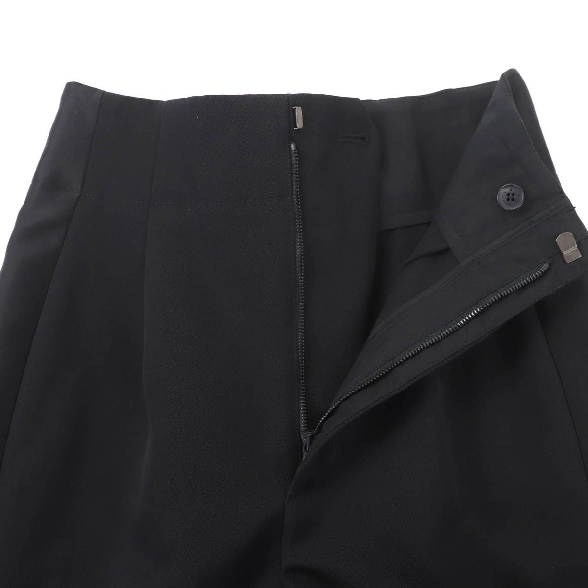 Louis Vuitton Leather Strap Wool Tuxedo Cigarette Pants Slacks — view 4