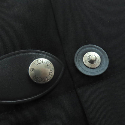 Louis Vuitton Leather Strap Wool Tuxedo Cigarette Pants Slacks — view 7