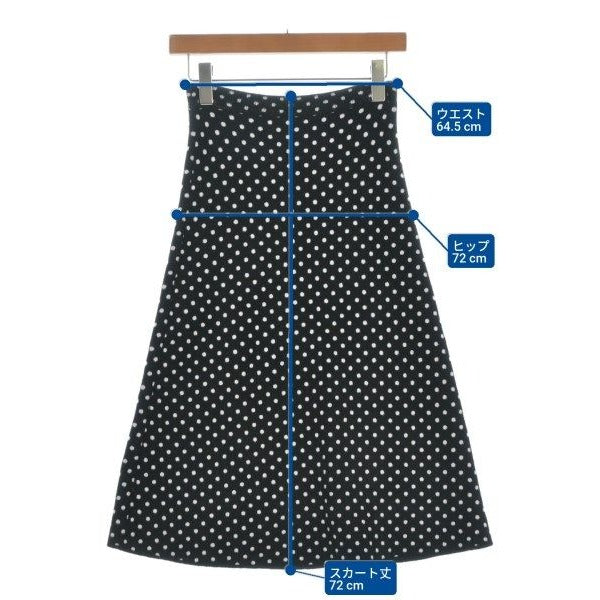 Balenciaga Long Maxi Length Skirt Black White — view 6