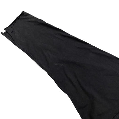 Balenciaga Long Sleeve Long T-Shirt Damaged Logo 681046 5 Size Black Orange