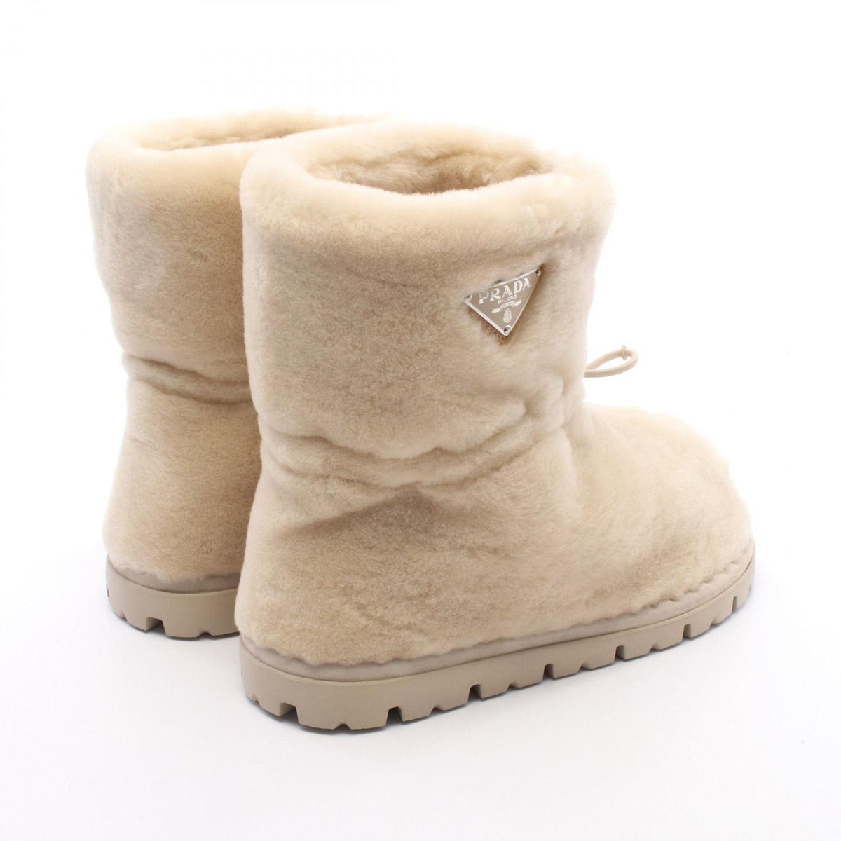 Prada Boots Brown Mouton — view 2