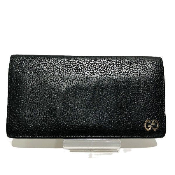 Gucci 547080 Leather Billfold Long Wallet Bifold Wallet Men's