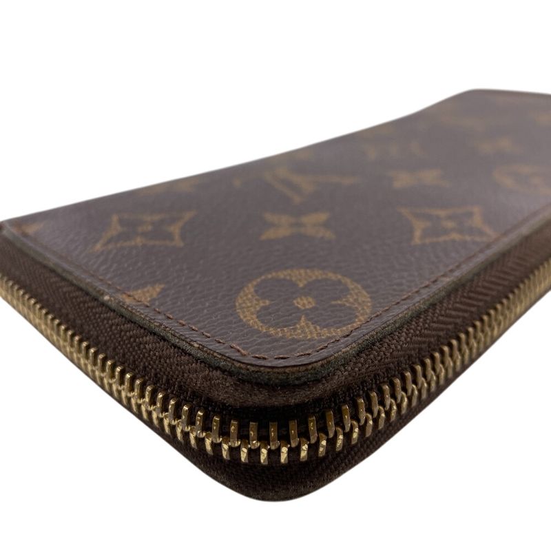Louis Vuitton M60742 Portefeuille Cles Mance Round Zipper Monogram Long Wallet