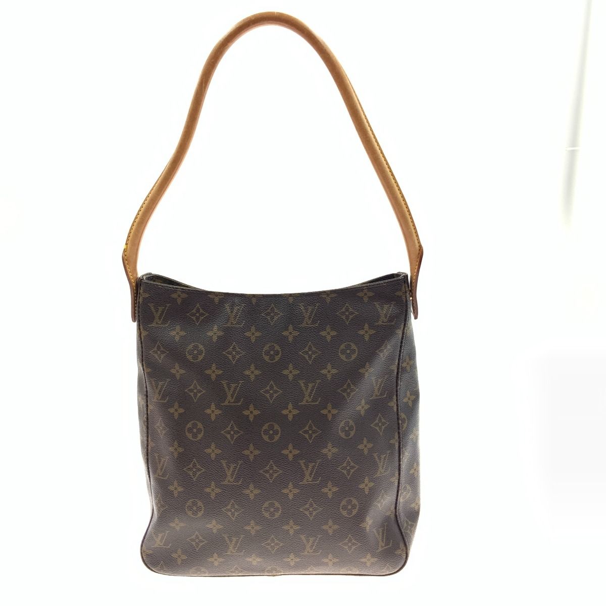 Louis Vuitton Monogram Looping GM Shoulder Bag M51145 Brown