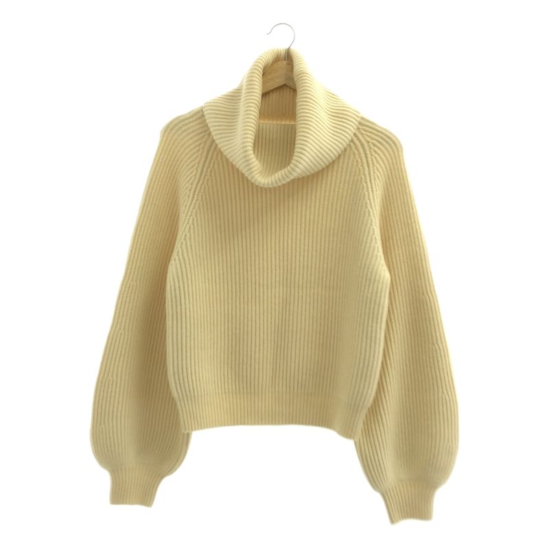 Celine - Cashmere Turtleneck Knit - XS - Ivory - Women's