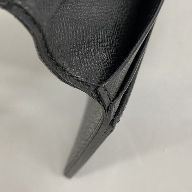 Louis Vuitton Damier Graphite Portefeuille Blazer N62665 Black Men's Long Wallet