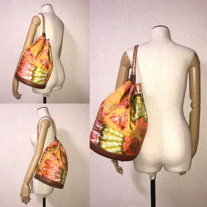 Hermes Silk Leather Soicle 22 Brazil Shoulder Bag Price Negotiation Welcome