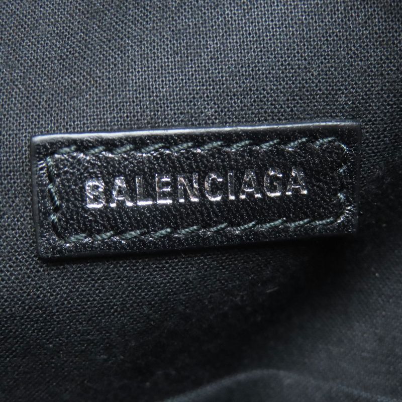 Balenciaga 580026 Logo Backpack Daypack Calf Women