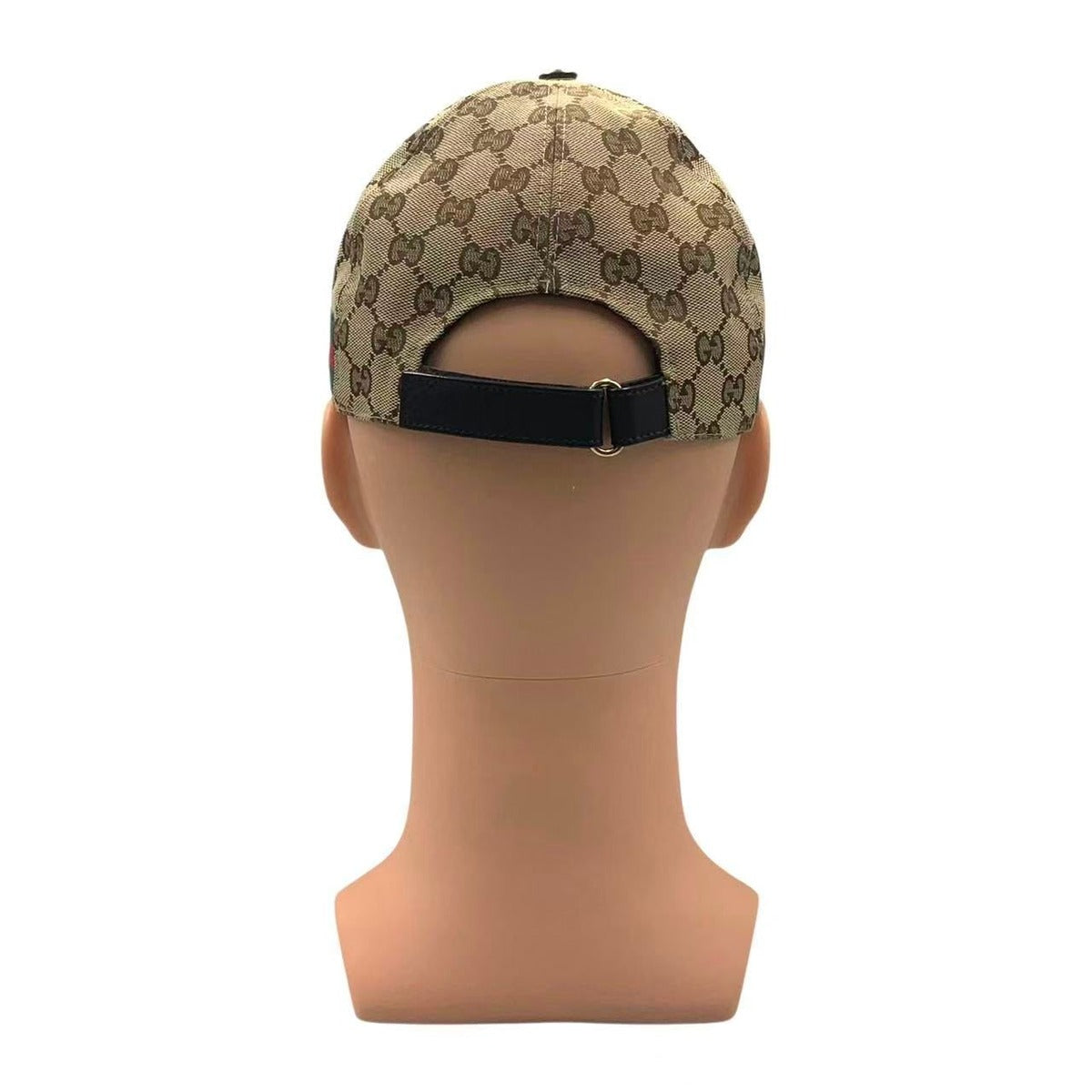 Gucci Hat Baseball Cap Leather GG Logo Bra — view 2