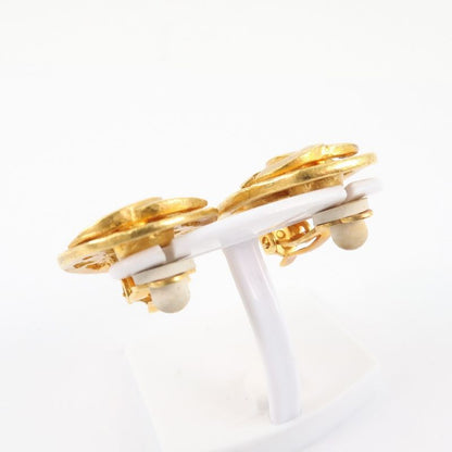 Chanel Oval Vintage Gold Plated 95A Ladies 9.47g Earring
