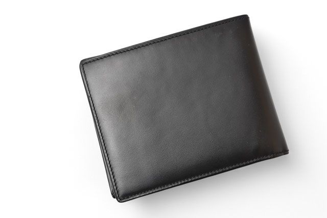 Cartier Wallet Men's Bifold Cartier Fold Wallet Leather Pasha De Cartier Black