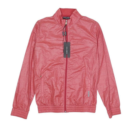 Dolce & Gabbana Giubbino Coating Zip Jacket 44 Red