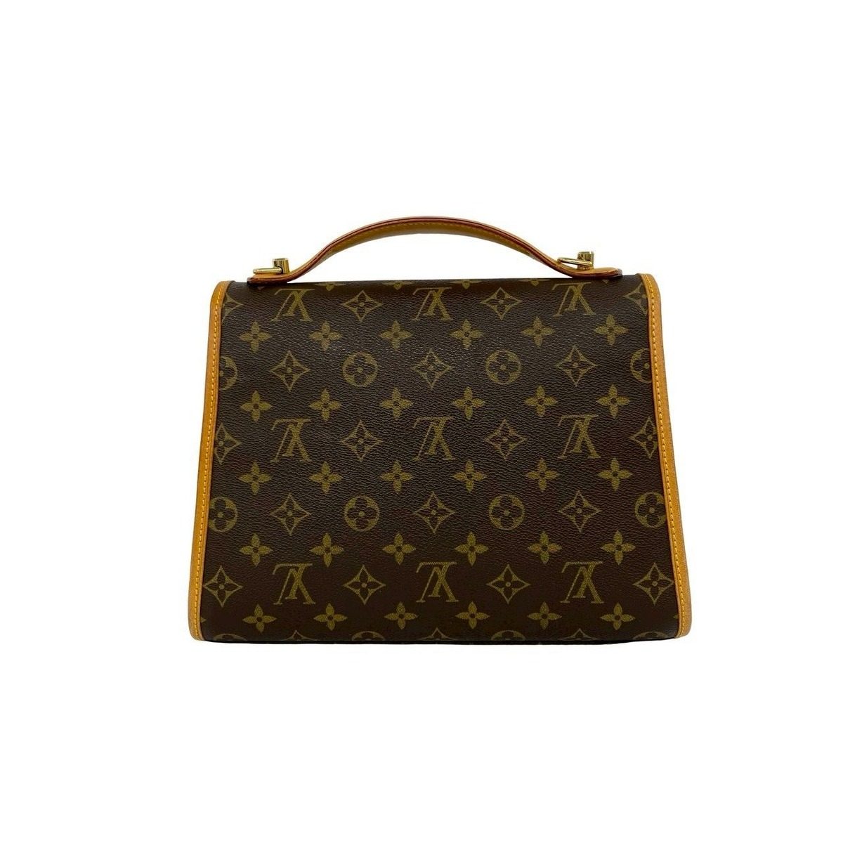 Louis Vuitton Vintage Bel Air Monogram Leather 2-Way Shoulder Bag Brown — view 3