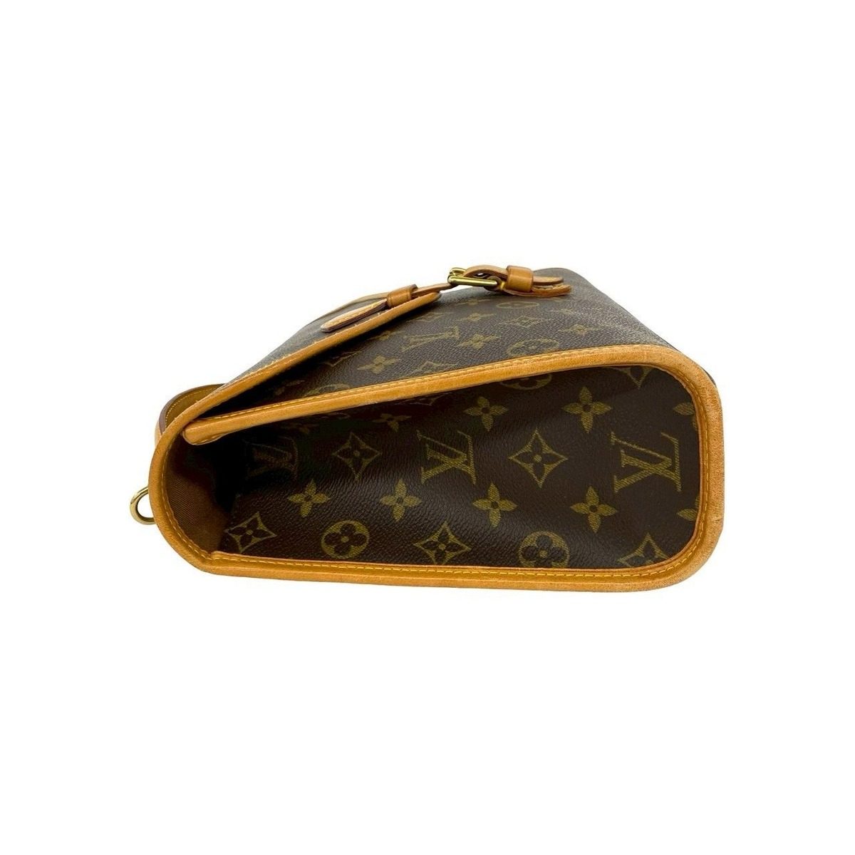 Louis Vuitton Vintage Bel Air Monogram Leather 2-Way Shoulder Bag Brown — view 5