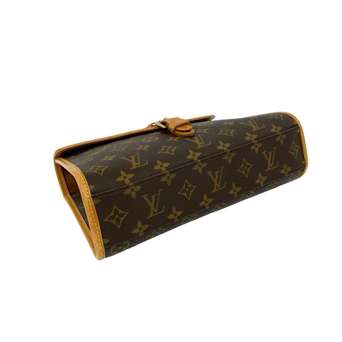 Louis Vuitton Vintage Bel Air Monogram Leather 2-Way Shoulder Bag Brown — view 7