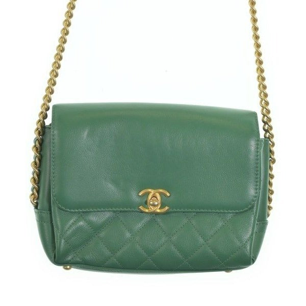 Chanel Shoulder Bag Green