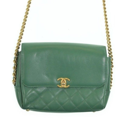 Chanel Shoulder Bag Green