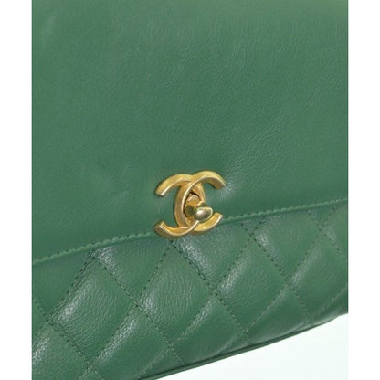Chanel Shoulder Bag Green — view 7