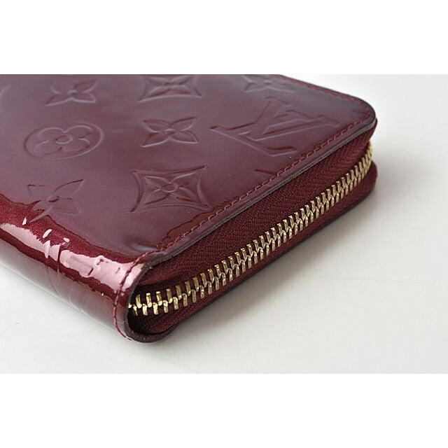 Louis Vuitton Wallet Round Zipper Vernis Rouge Fauviste — view 9