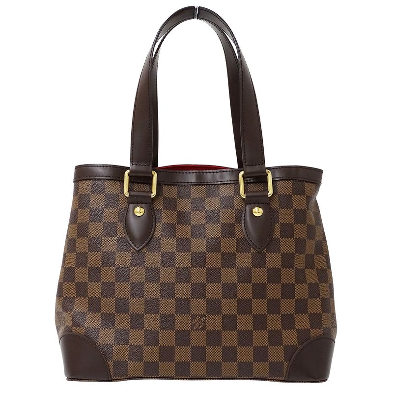 Louis Vuitton Bag Damier Women's Branded Tote Bag Hampstead PM N51205 Brown