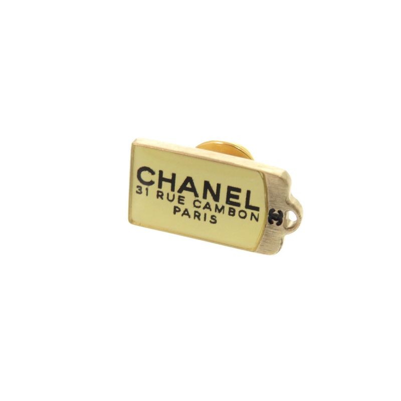 Chanel Cambon Gold Brooch Accessories 0033