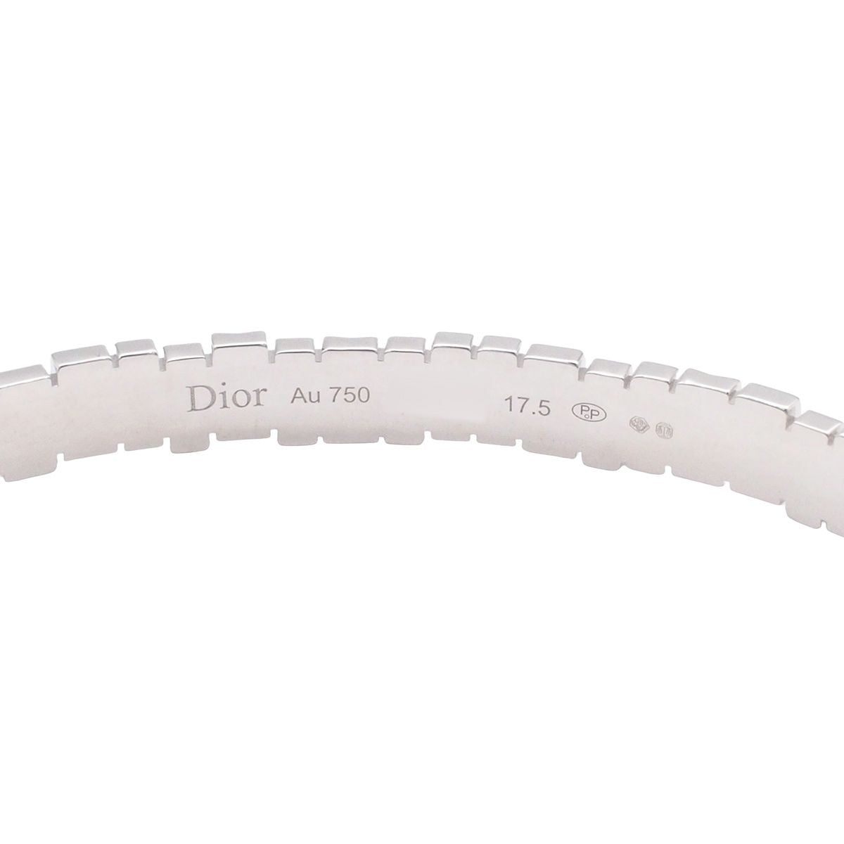 Dior Gem Bracelet White Gold 18K 17.5 — view 4