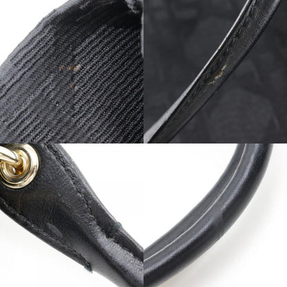 Dior Christian Dior Cannage Jca449449 Nylon Canvas Black Ladies Tote Bag