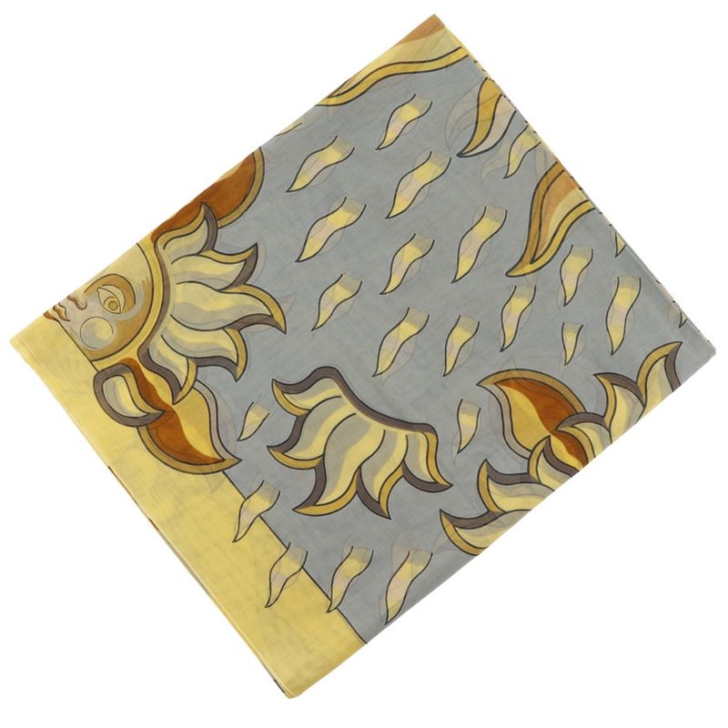 Hermes Pareo Sun Cotton Yellow Women's Stole