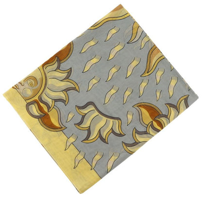 Hermes Pareo Sun Cotton Yellow Women's Stole