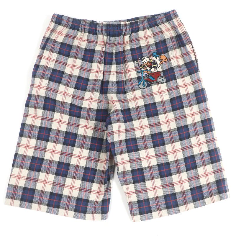 Gucci Disney Gucci Disney 644131 Linen Blend Checkered Donald Duck Embroidered