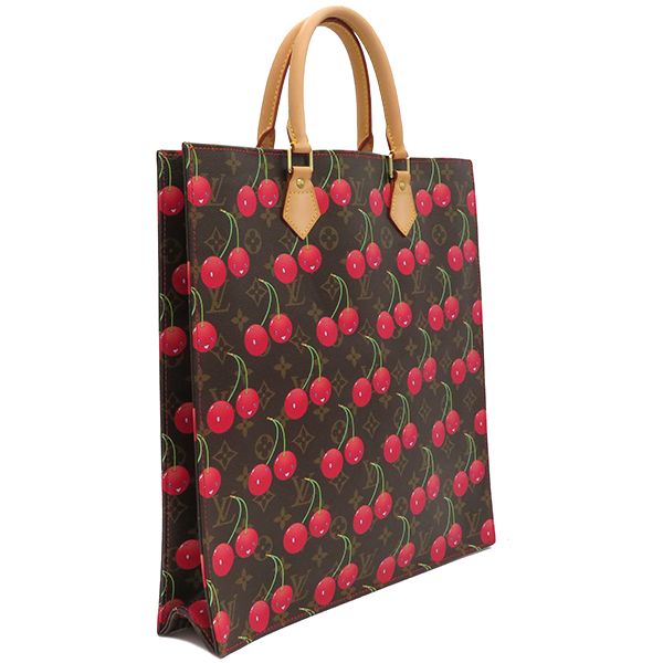 Louis Vuitton Tote Bag Sac Plastic Monogram Canvas Monogram Gold Hardware