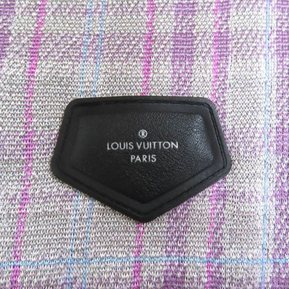 Louis Vuitton Fhkl56snw Silk Blend Leather With Logo Patch Lame Checked High