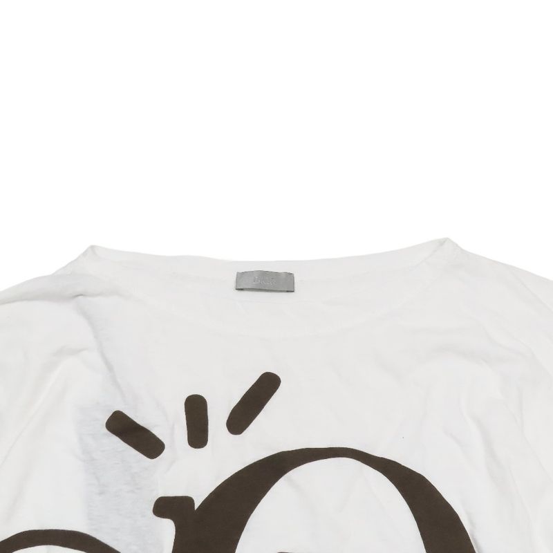 Unused 22aw Dior X Travis Scott Cactus Jack Travis Scott T-Shirt Logo Print Cut