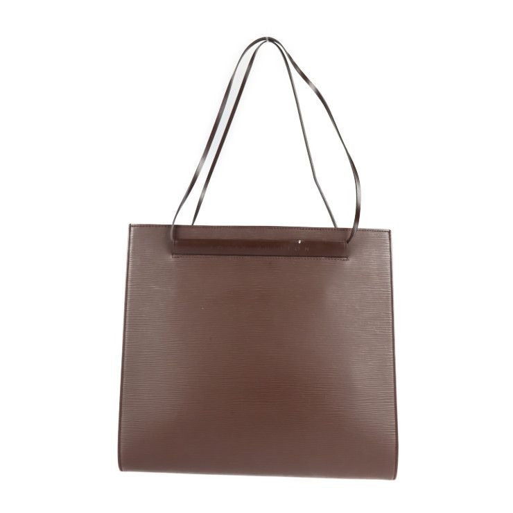 Louis Vuitton Saint Tropez Tote Bag M5246 D Epi Leather Mocha Brown Viton