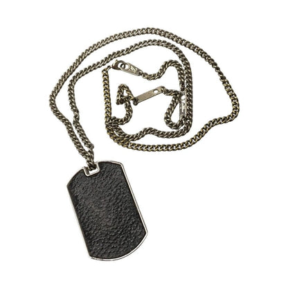 Louis Vuitton Necklace Plaque Monogram Eclipse Di1107