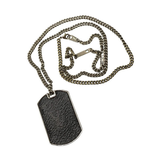 Louis Vuitton Necklace Plaque Monogram Eclipse Di1107