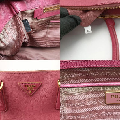 Prada Galleria Pink Saffiano Leather Bn178614